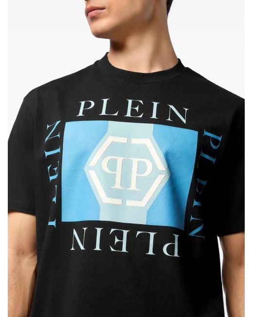 Philipp Plein T-Shirt Mit Logo-Print in Black für Herren