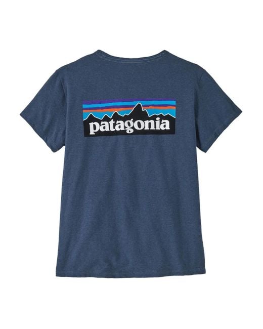 Patagonia Blue P-6 T-Shirt