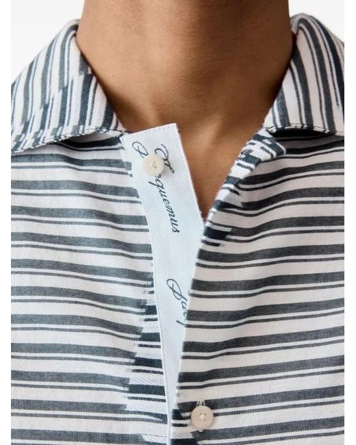 Jacquemus Blue The Plage Shirt for men