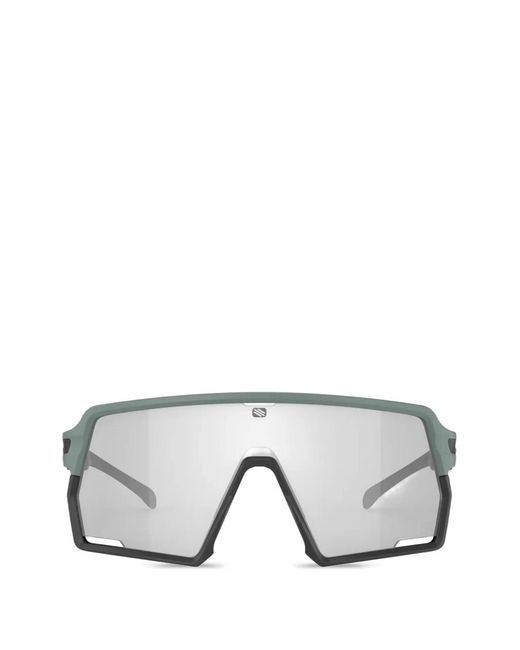 Rudy Project Gray Oversized-Frame Sunglasses for men