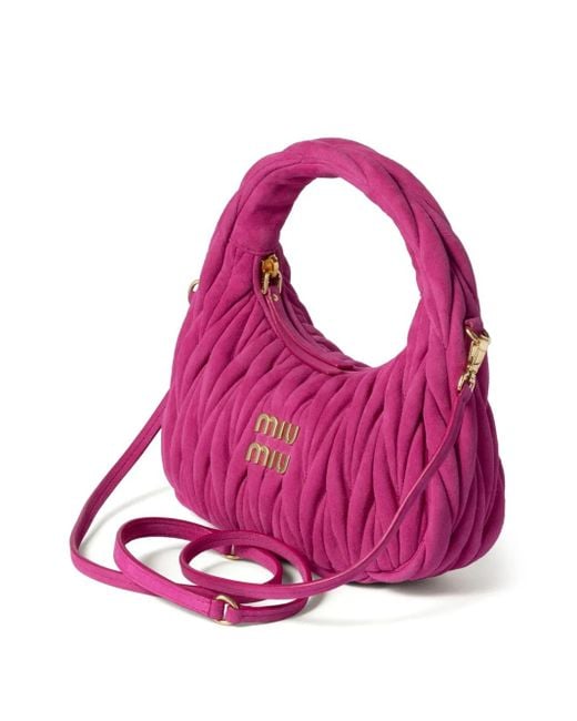 Miu Miu Pink Wander Shoulder Bag