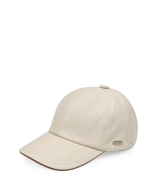 Tombolini Natural Logo-Plaque Baseball Cap for men