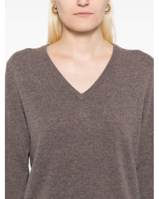 N.Peal Cashmere Phoebe セーター Gray