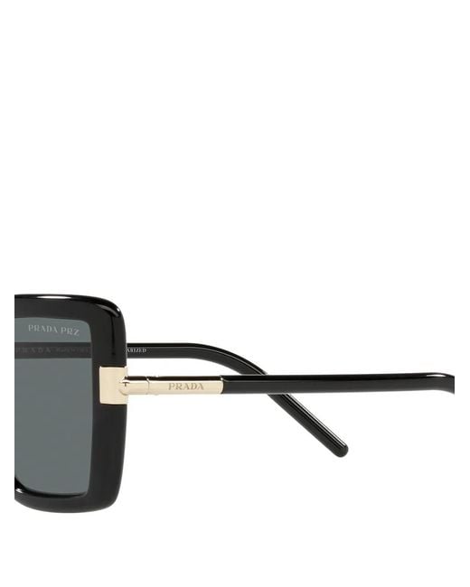 Prada Black Butterfly-frame Sunglasses