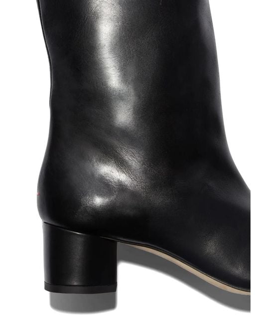 Aeyde Black Willa Calf Leather