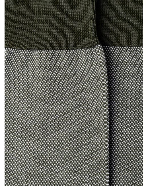 Hackett Gray Birdseye Socks for men
