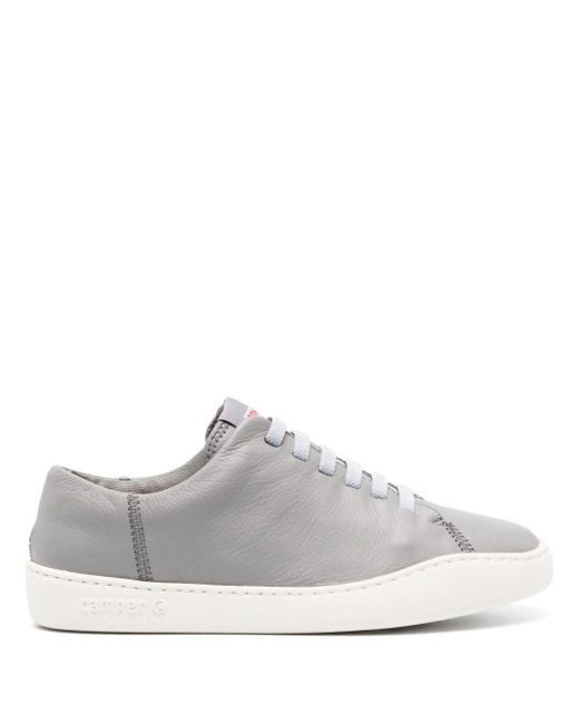 Camper White Peu Touring Leather Sneakers