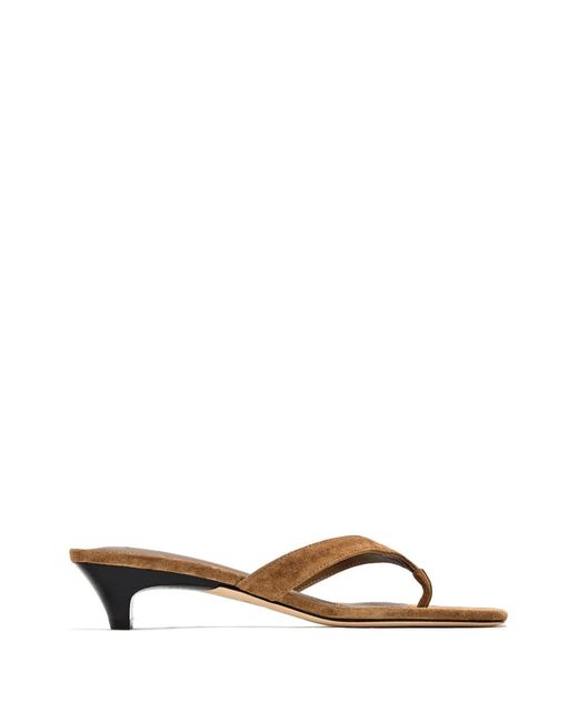 Vince Brown San Juan Suede Sandals
