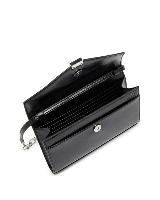 DIESEL Black Wallet Purse