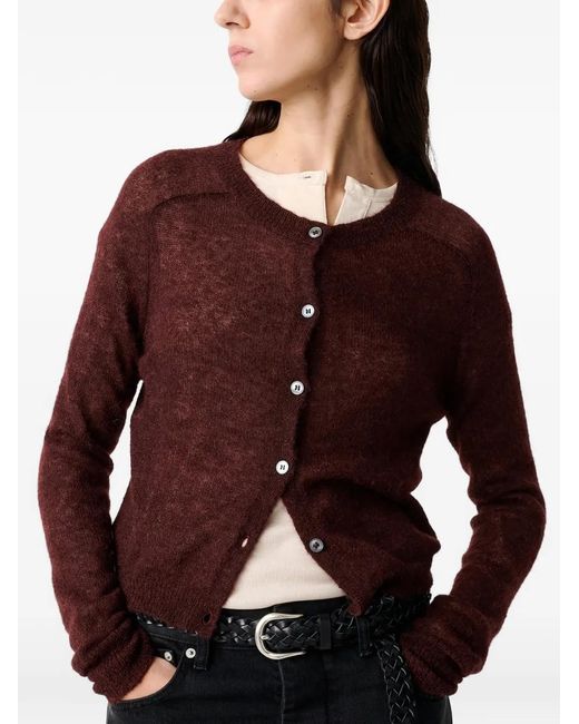 Studio Nicholson Brown Cardigan Iska