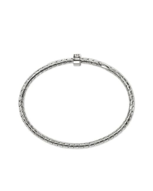 John Hardy White Spear Flex Cuff