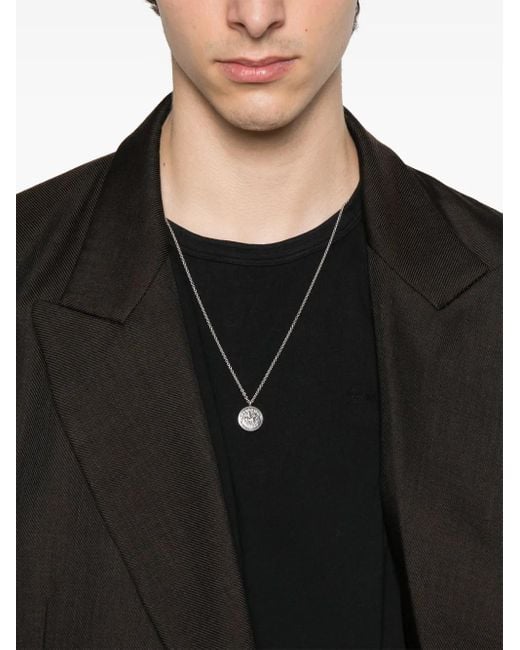 Second/Layer Black Cotton T-Shirt for men