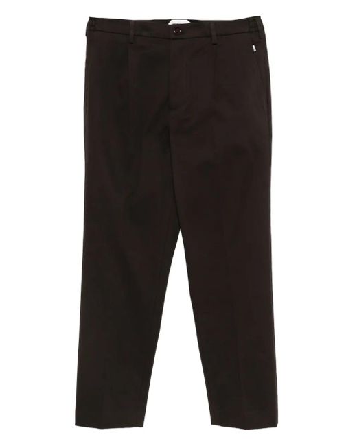 NEW YORK RESIDENT Black Straight-Leg Trousers for men