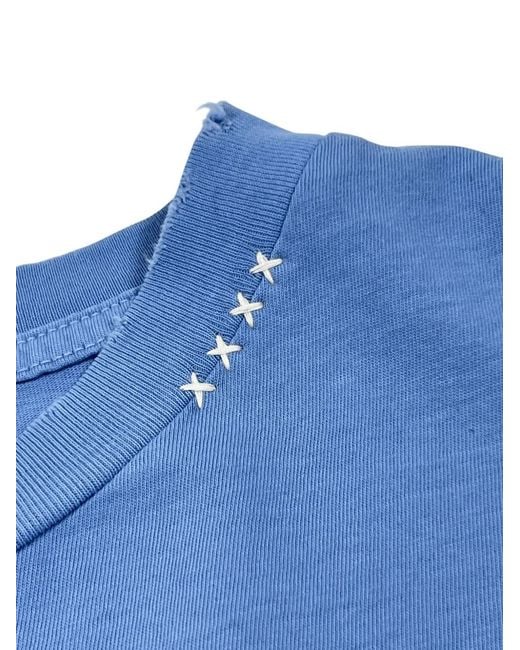 Alchemist Blue Graphic-Print T-Shirt for men