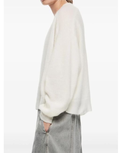 Bimba Y Lola Trui Met V-Hals in het White