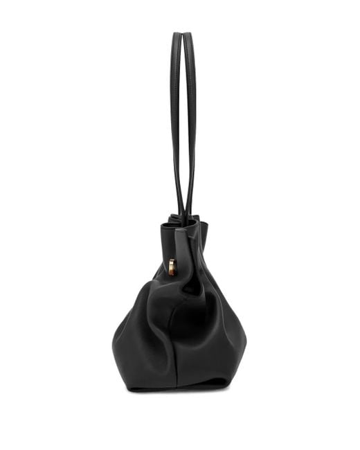 Borsa A Spalla Soft Media di Ferragamo in Black