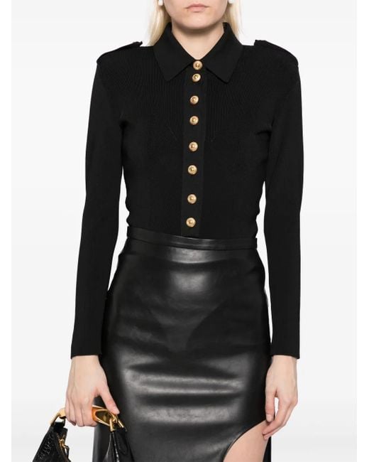 Tom Ford リブニット ボディスーツ Black