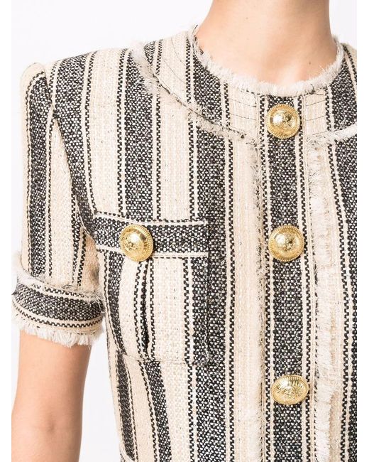 Balmain Natural Dresses Black