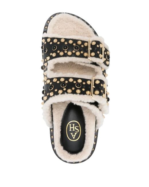 Ash Black Utah Bis Sandals