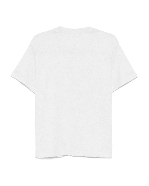 Chocoolate White Graphic-Print T-Shirt