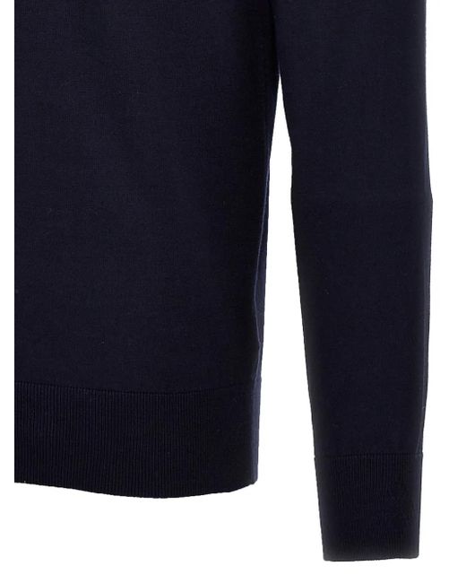 Ballantyne Blue Long-Sleeve Jumper for men