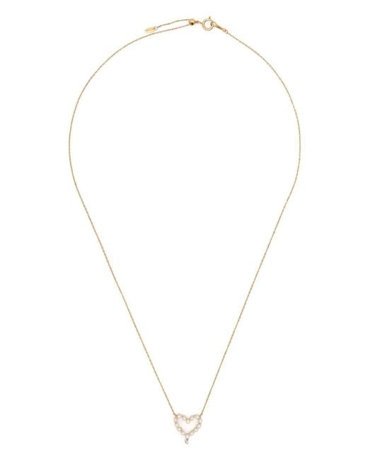 PERSÉE White 18Kt Aphrodite Diamond And Pearl Necklace