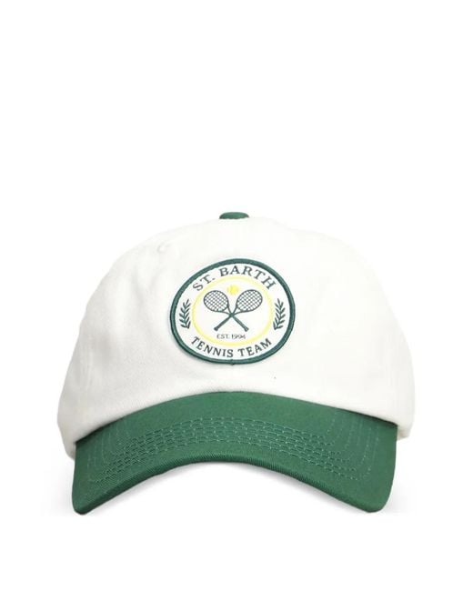 Mc2 Saint Barth Baseballkappe Mit Besticktem Patch in Green für Herren