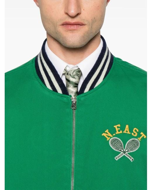 Polo Ralph Lauren Varsity Sportjacke in Green für Herren