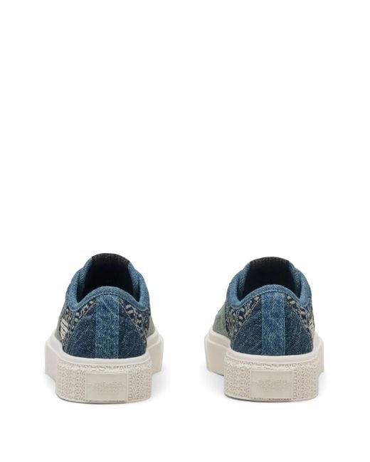 スニーカー Sneakers - Marc Jacobs - Cotton - Blue Marc Jacobs Cotton Sneakers in Blue | Lyst