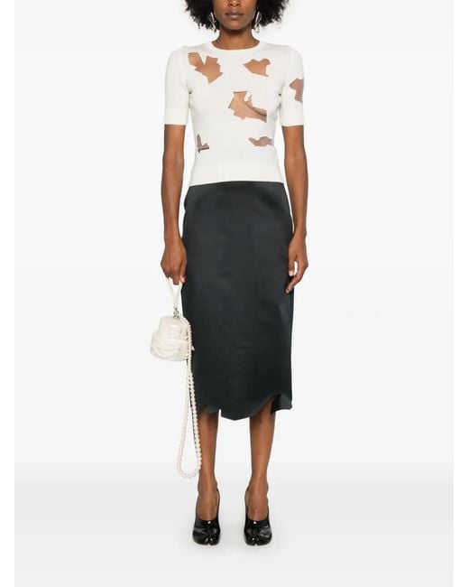 Viktor & Rolf White Knitted Top