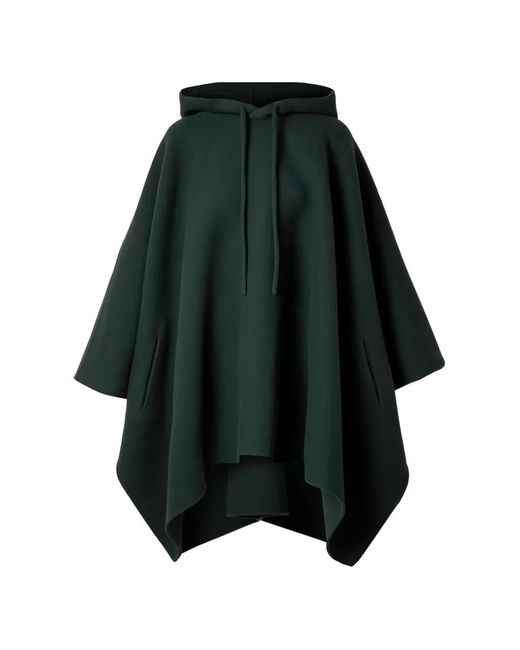 The Row Blue Hooded Cape