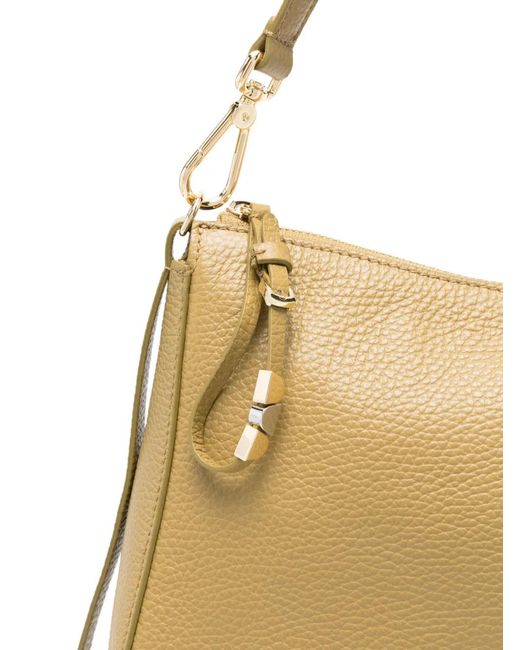 Coccinelle Natural Medium Nory Detachable-Strap Leather Shoulder Bag