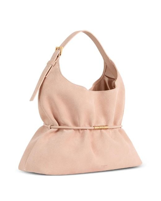 Balmain Pink Sphynx Medium Bag