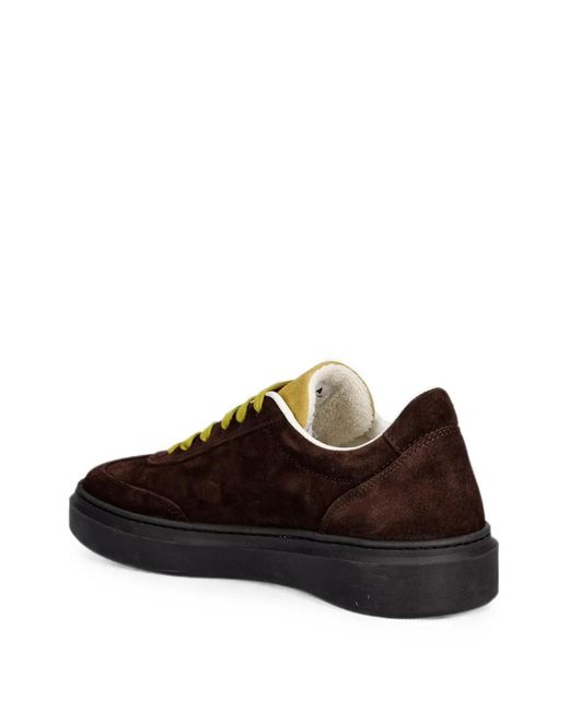Furla Black Hype Logo-Patch Suede Sneakers