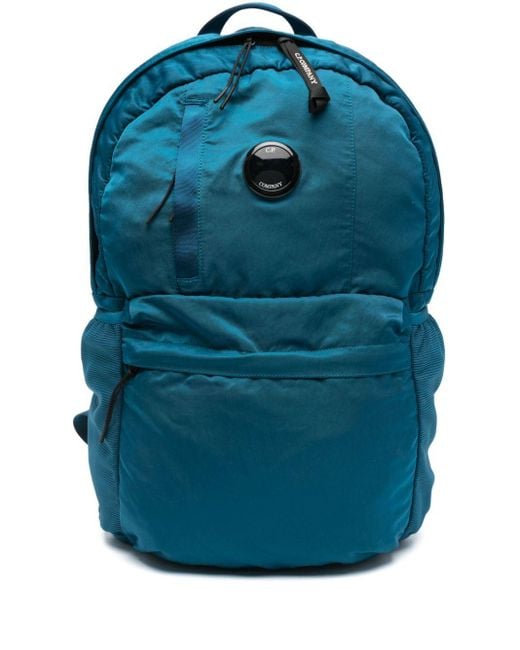 メンズ C P Company Nylon B Backpack Blue