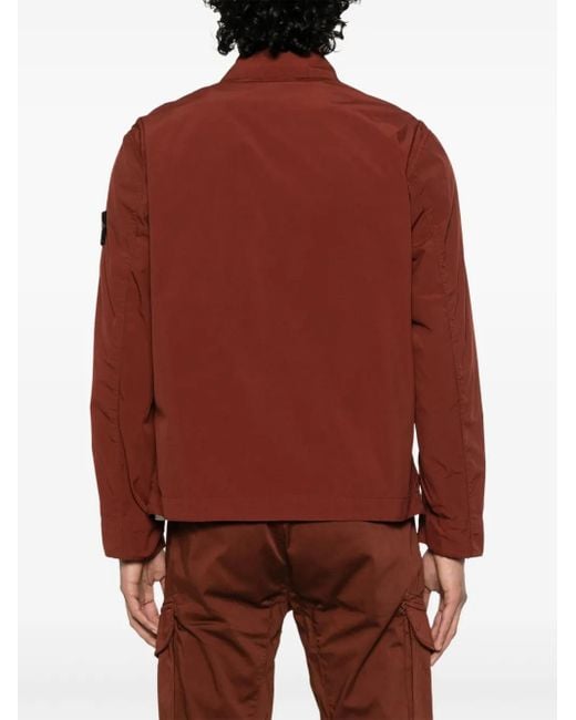 Stone Island Touch Poly-Tc Jacke in Red für Herren