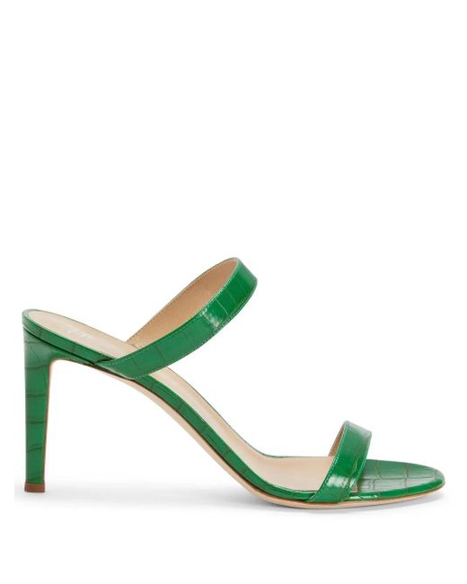 Giuseppe Zanotti Green Claista Stiletto Sandals