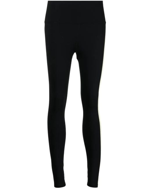 P.E Nation Black Dedication Two-Tone Leggings