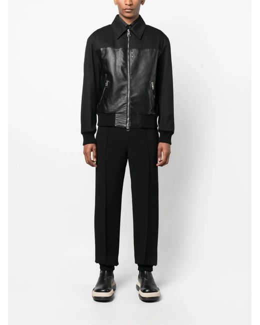 McQueen Black Coats for men