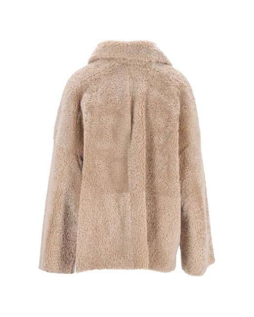 Arma Natural Isabella Reversible Shearling Jacket