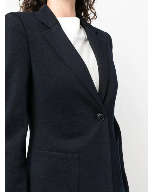 Seventy Black Single-Breasted Blazer