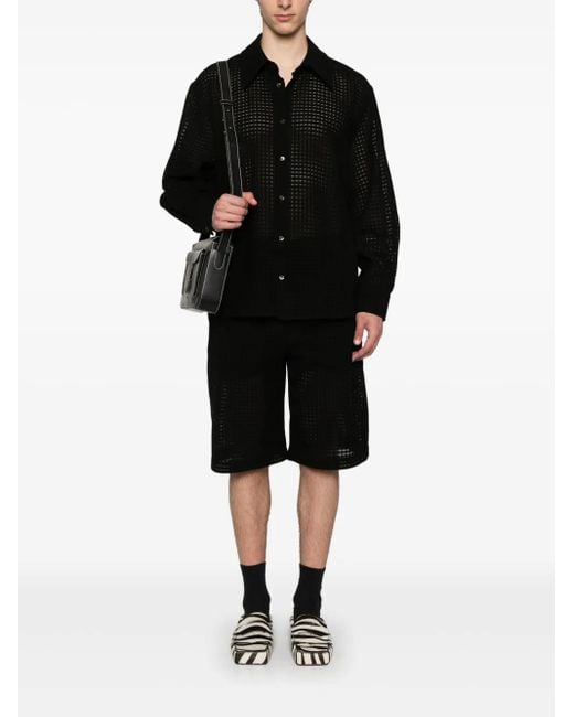 Séfr Black Marlo Shorts for men