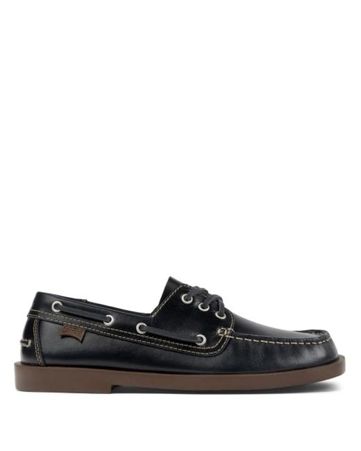 Mocassini Da Barca Don di Camper in Black da Uomo