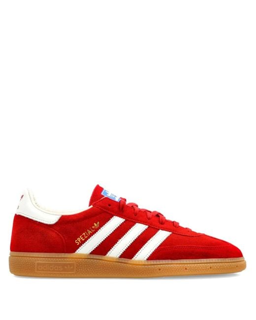 メンズ Adidas Spezial スエードスニーカー Red