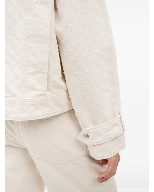 Boss Natural Textured Drawstring Jacket