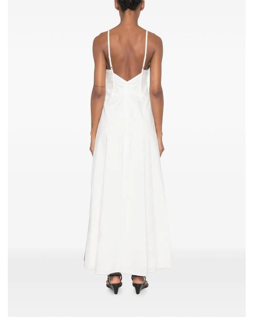 Sir White Klara Cut-Out Midi Dress