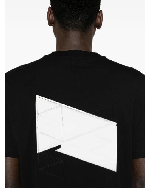 Boss Black Logo-Print T-Shirt for men