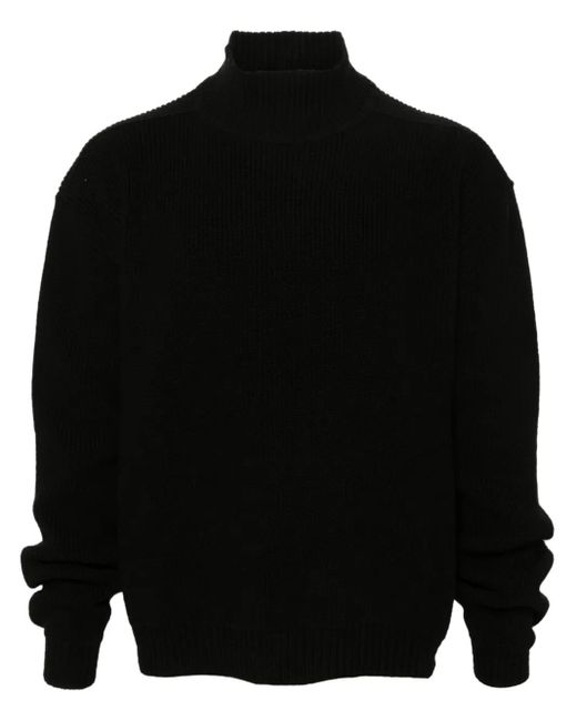 Rick Owens Black Turtleneck for men