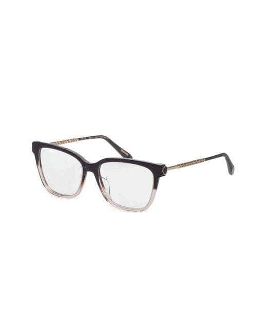 Chopard Black Gradient-Effect Square-Frame Glasses