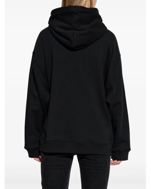 Versace Black Medusa Cotton Hoodie